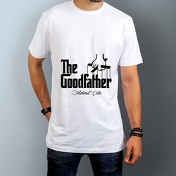 Hediyesec - Babaya Hediye İsme Özel GoodFather Tişört
