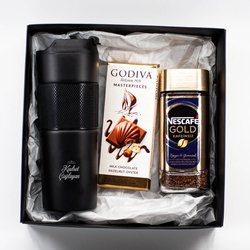 Hediyesec - Bayrama Özel Kahve Çikolata Hediye Kutusu