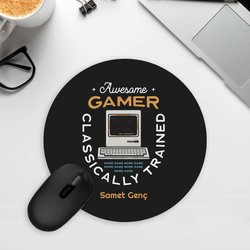 Hediyesec - Bilgisayar Oyuncularına İsme Özel Oval Mousepad