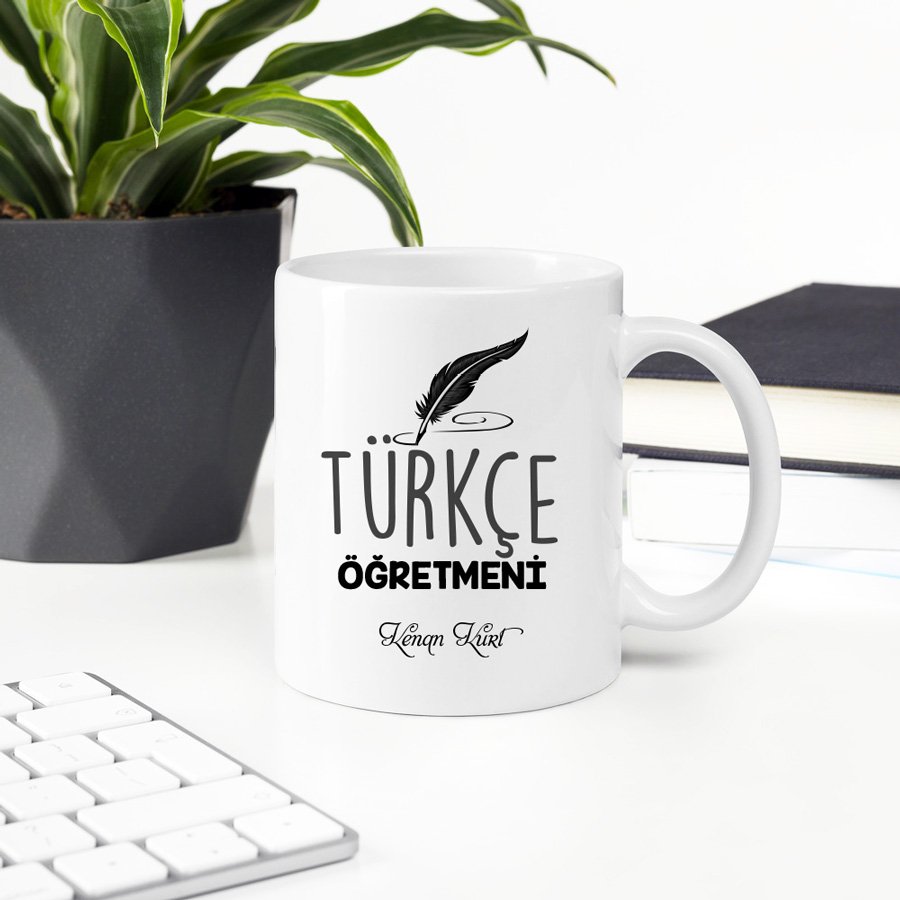 Hediyesec - Türkçe Öğretmeni İsme Özel Kupa